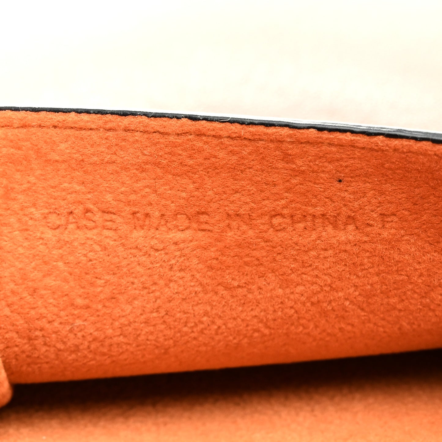 Smooth Calfskin Sunglasses Pouch Tan