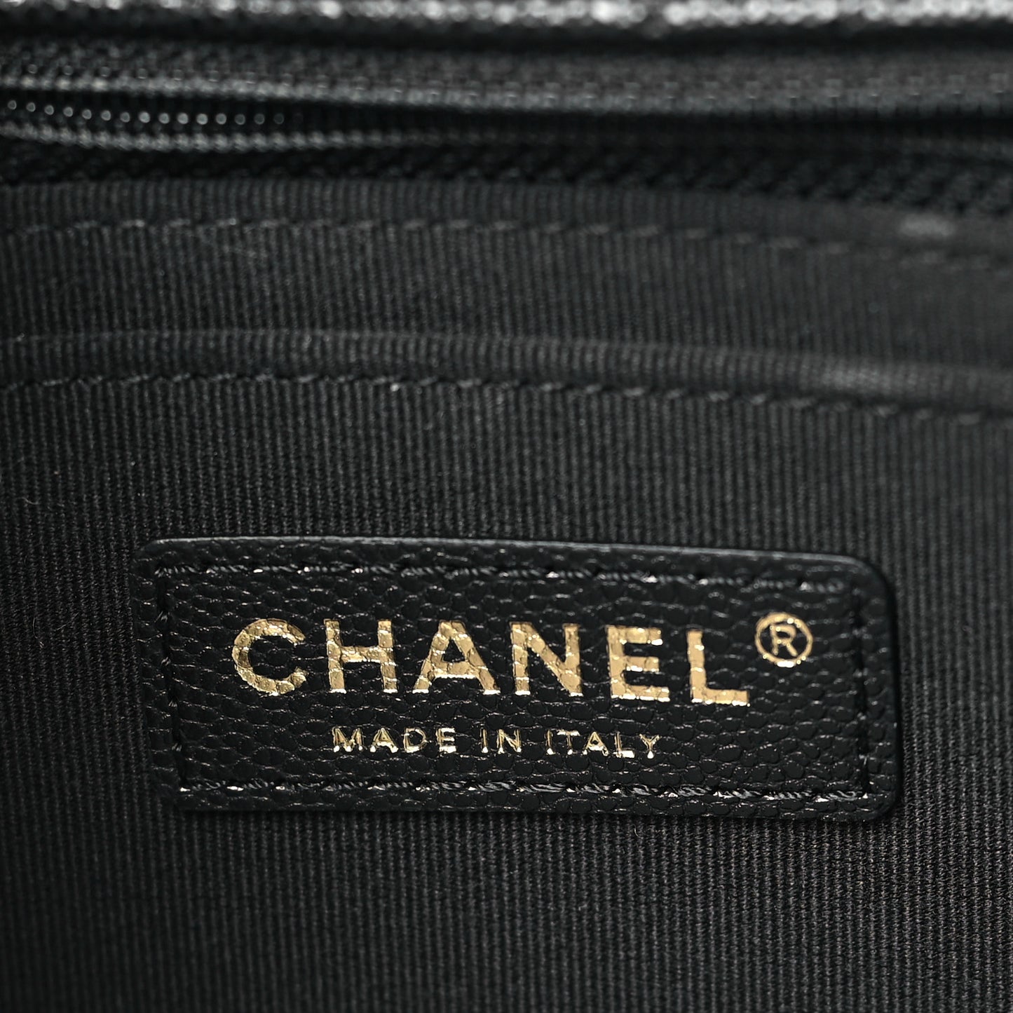 Caviar Quilted XXL Travel Flap Bag Black