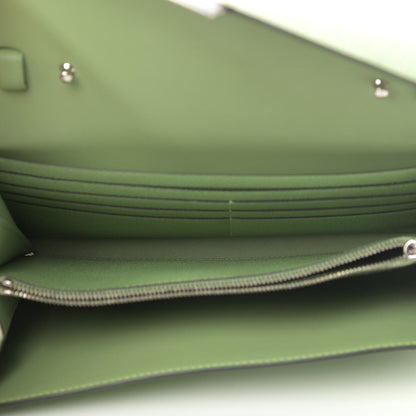 Hermes Epsom Constance Long To Go Wallet Vert Criquet 4 of 4