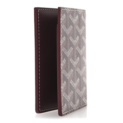 Goyard Goyardine Saint Marc Folding Card Case Bordeaux 3 of 7