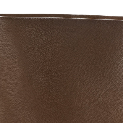 The Row Grained Calfskin Large N/S Park Tote Dark Olive 7 of 11