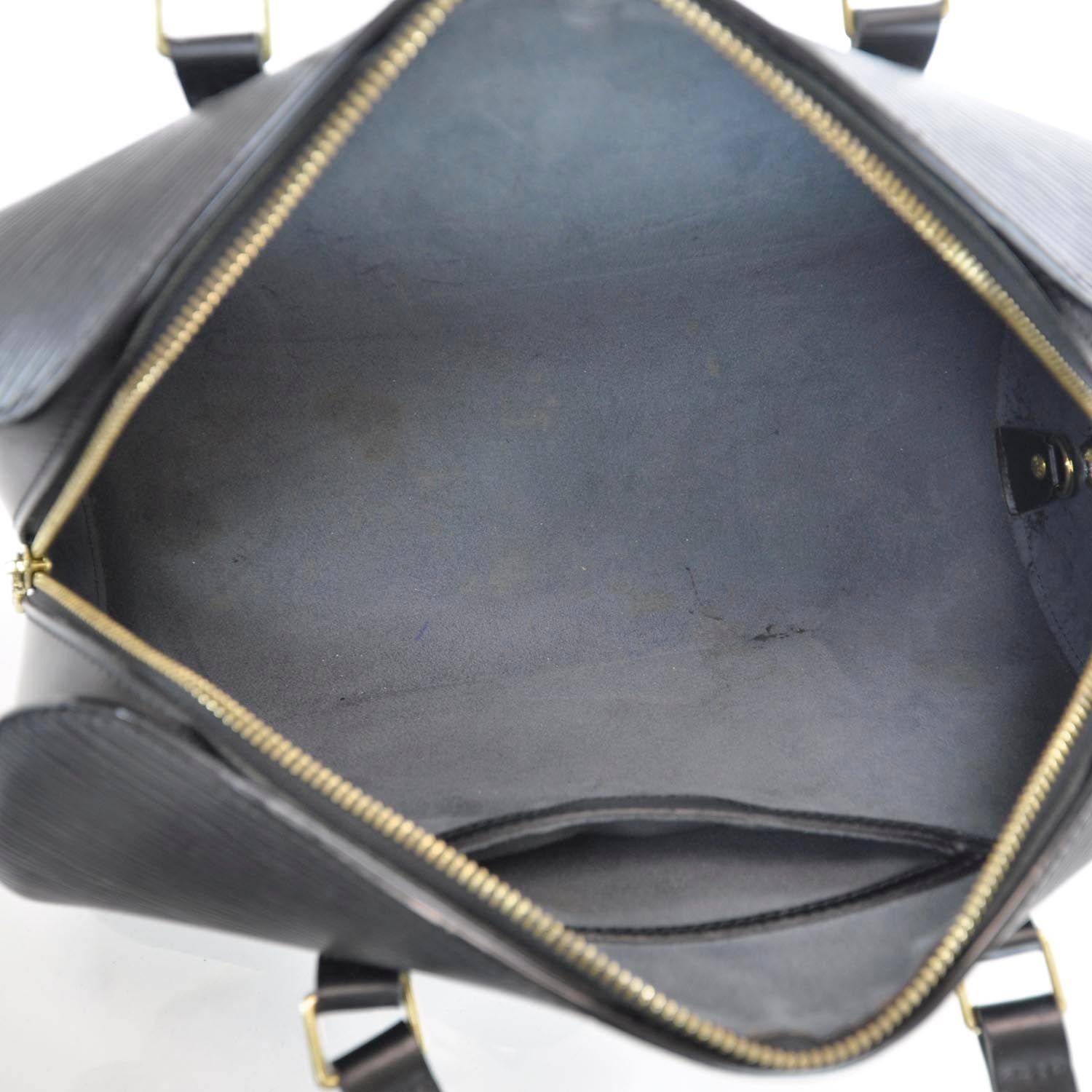 Louis Vuitton Epi Soufflot Black 7 of 9