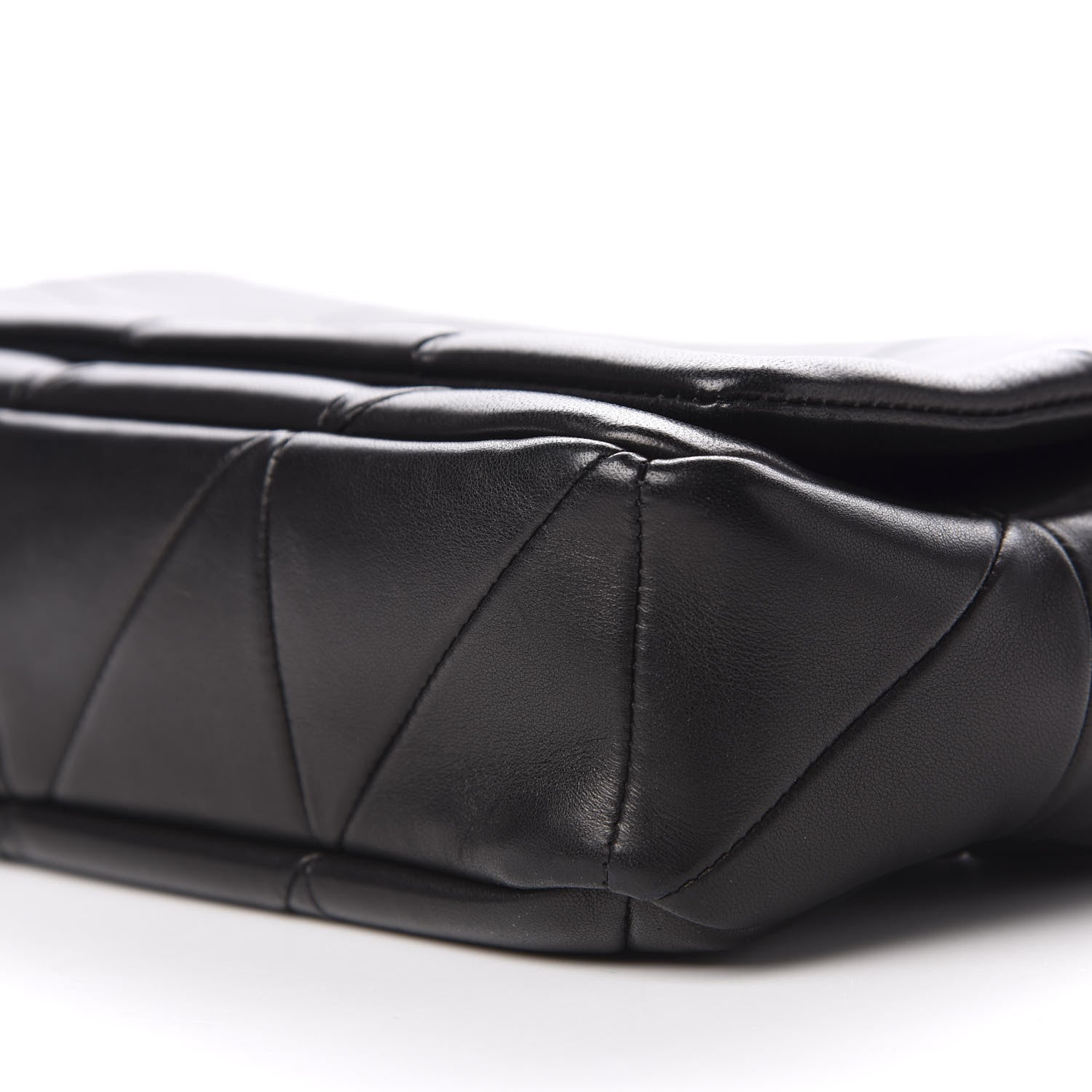 Saint Laurent Lambskin Patchwork Monogram Medium Jamie Black 7 of 12