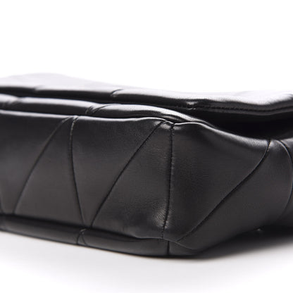 Saint Laurent Lambskin Patchwork Monogram Medium Jamie Black 7 of 12