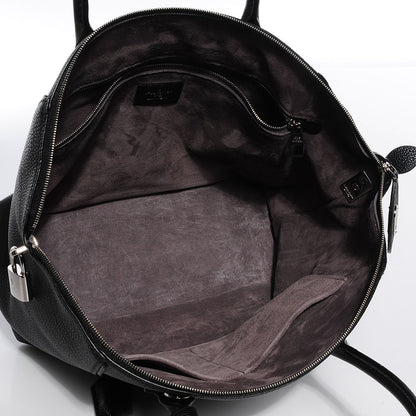 Louis Vuitton Cuir Taurillon Soft Lockit PM Black 5 of 8