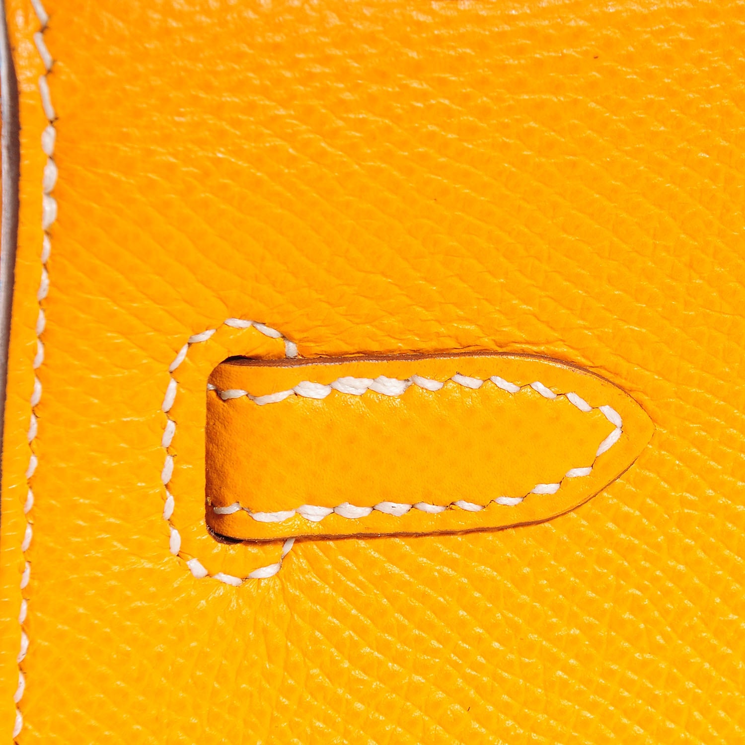 Hermes Epsom Candy Kelly Sellier 25 Jaune d'Or Feu 18 of 23