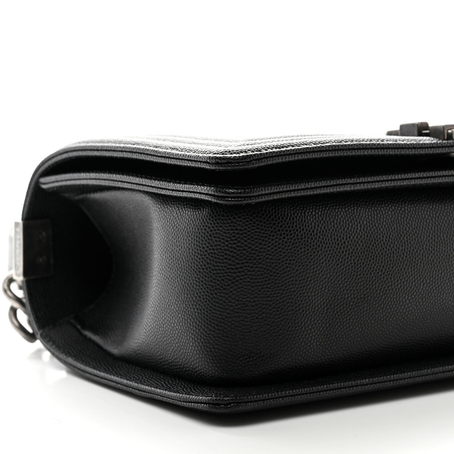 Chanel Caviar Quilted Medium Boy Flap Black 9 of 10