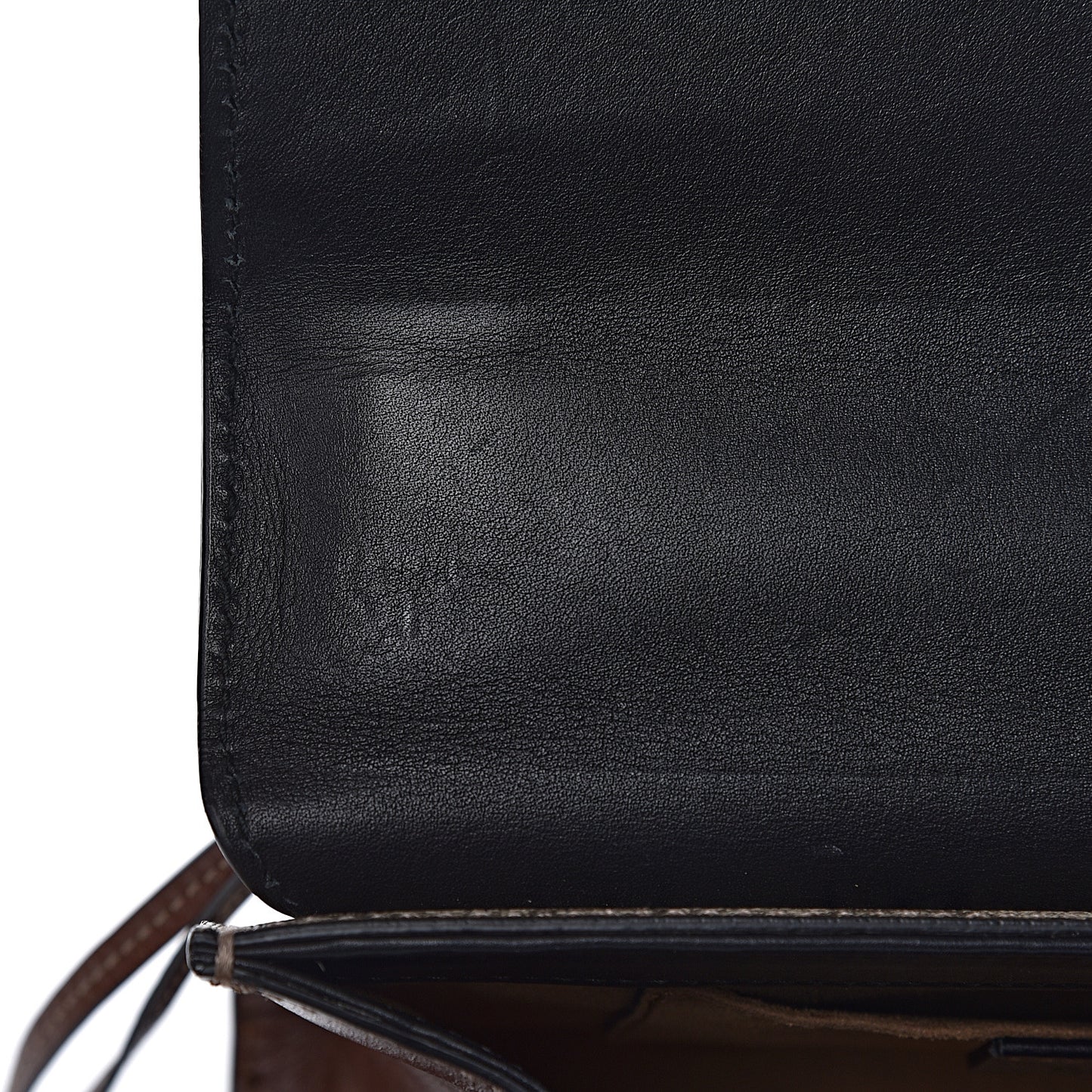 GG Supreme Monogram Calfskin Small Padlock Shoulder Bag Beige Black Cuir