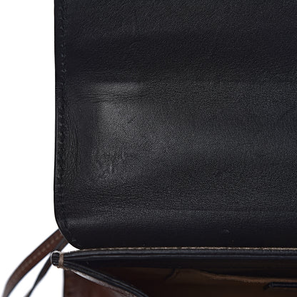 Gucci GG Supreme Monogram Calfskin Small Padlock Shoulder Bag Beige Black Cuir 8 of 15