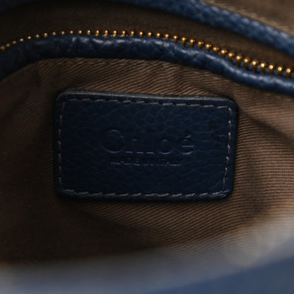 Chloe Calfskin Medium Marcie Satchel Royal Navy 6 of 12