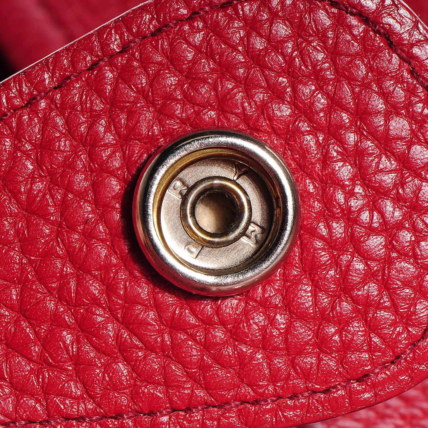 Hermes Taurillon Clemence Evelyne III GM Rouge Garance 9 of 10