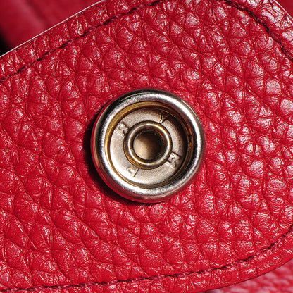 Hermes Taurillon Clemence Evelyne III GM Rouge Garance 9 of 10