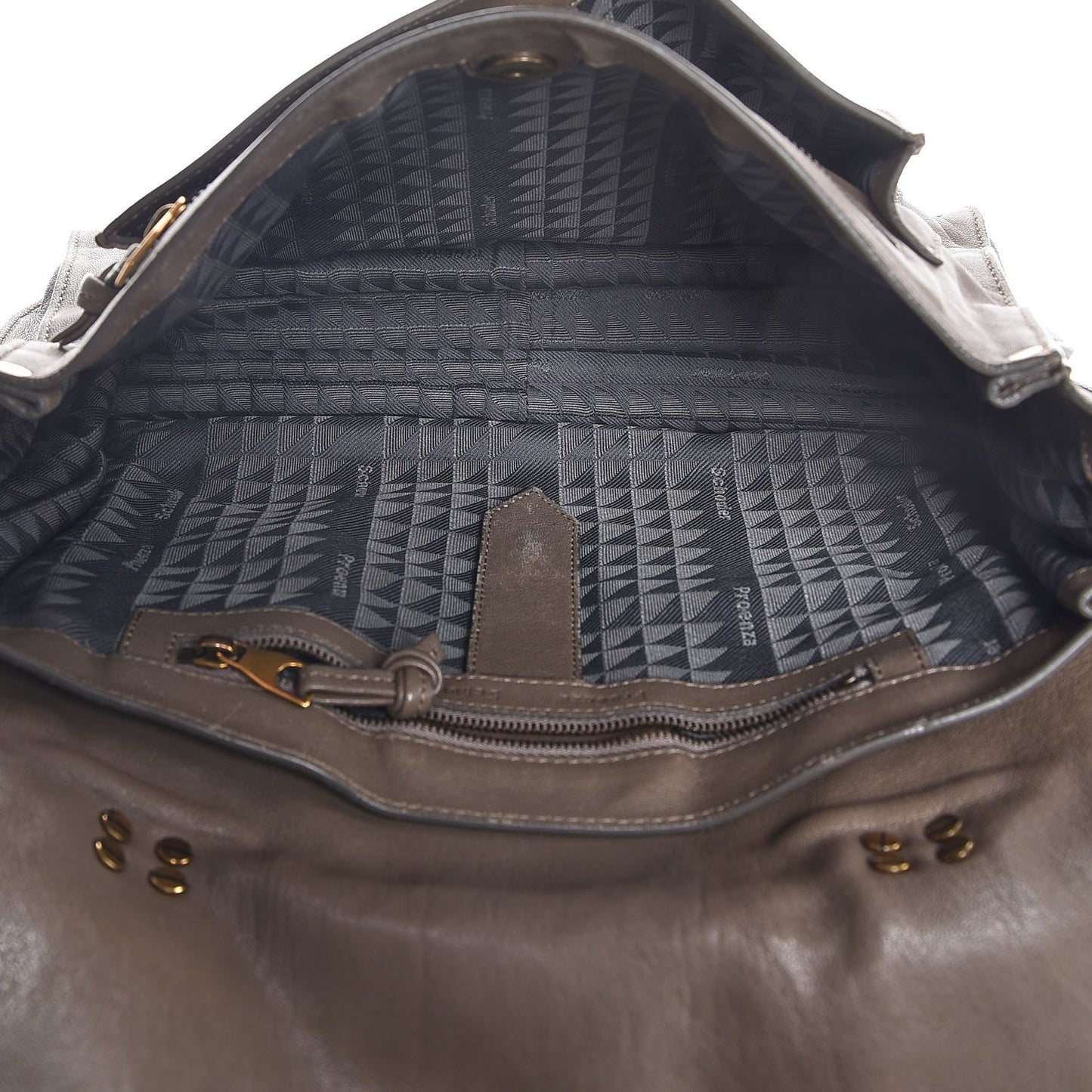 Lambskin Medium PS1 Satchel Smoke