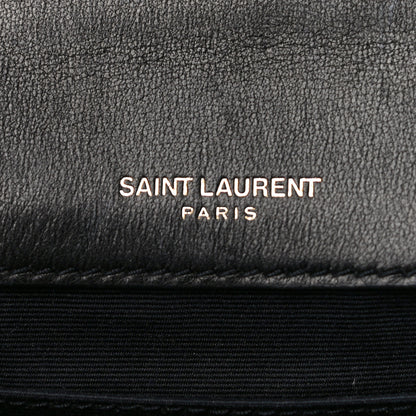 Saint Laurent Lambskin Patchwork Monogram Small Jamie Black 6 of 14