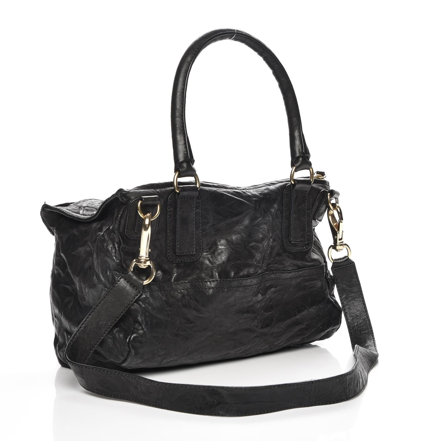 Givenchy Tumbled Sheepskin Medium Pandora Black 4 of 10