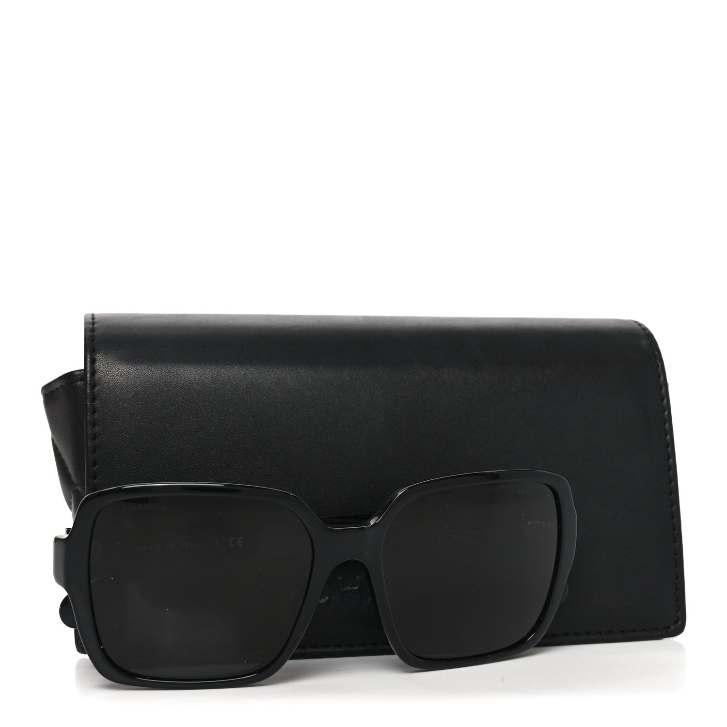 Chanel Acetate Square Sunglasses 5408-A Black 7 of 7