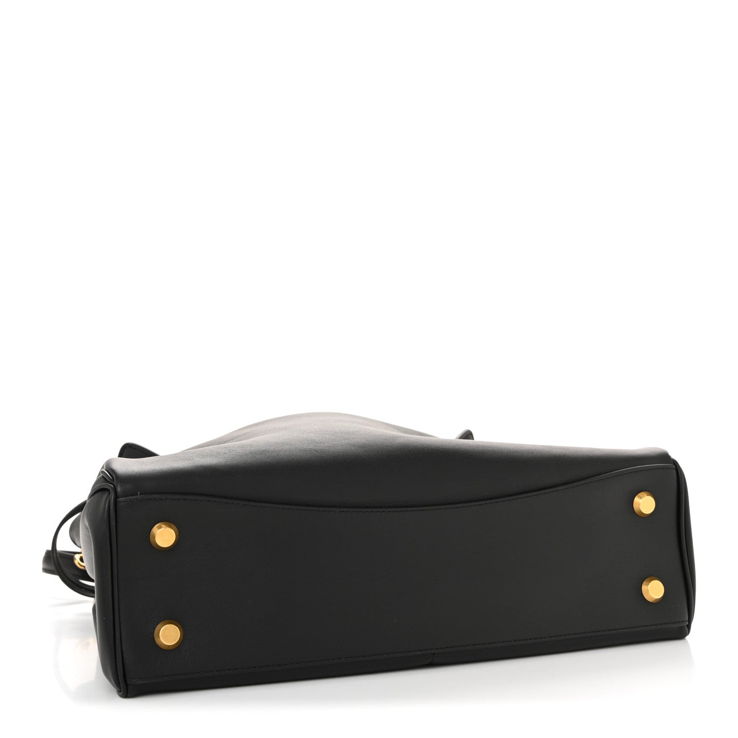 Balenciaga Natural Smooth Calfskin Medium Rodeo Top Handle Handbag Black 4 of 11