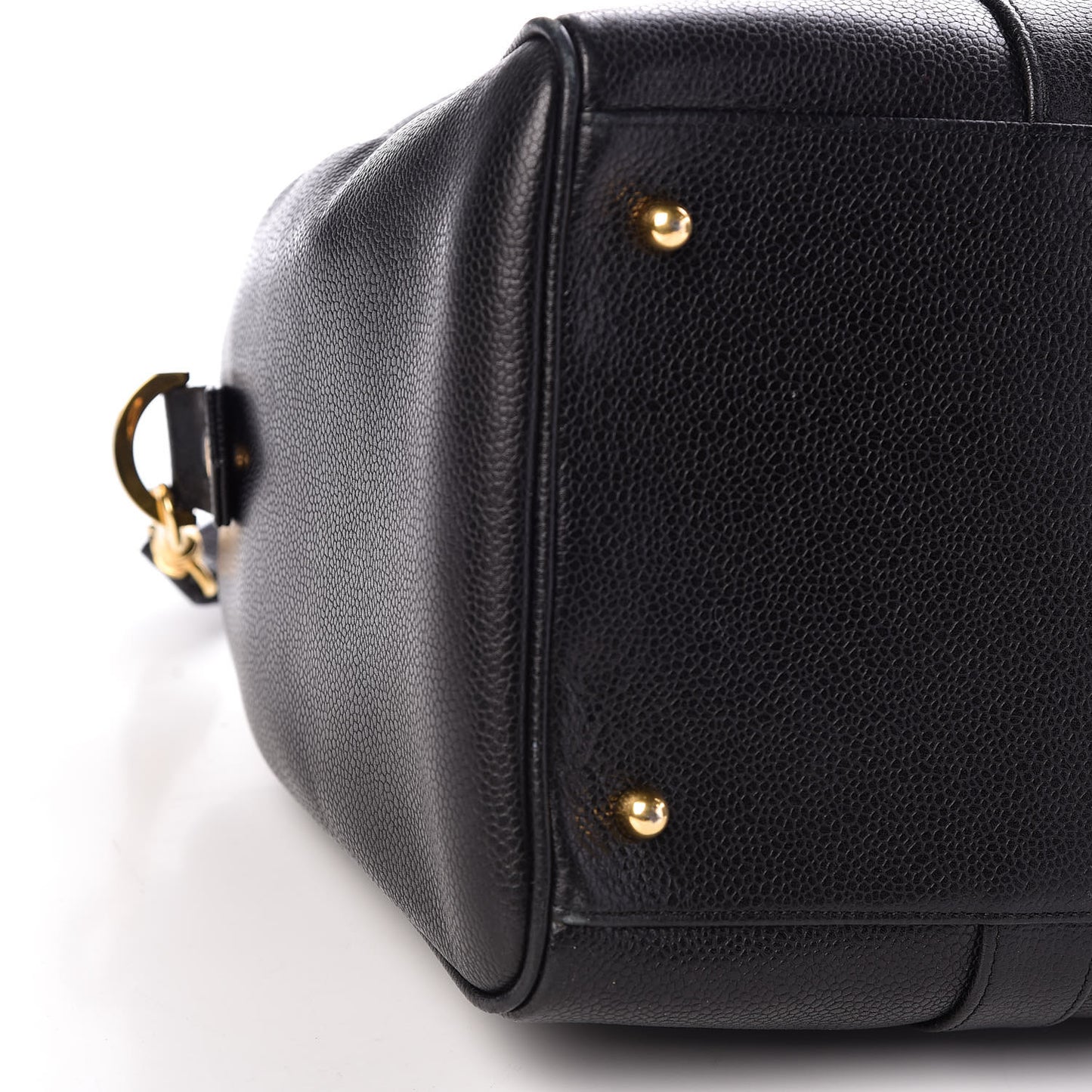 Caviar Timeless CC Duffel Bag Black