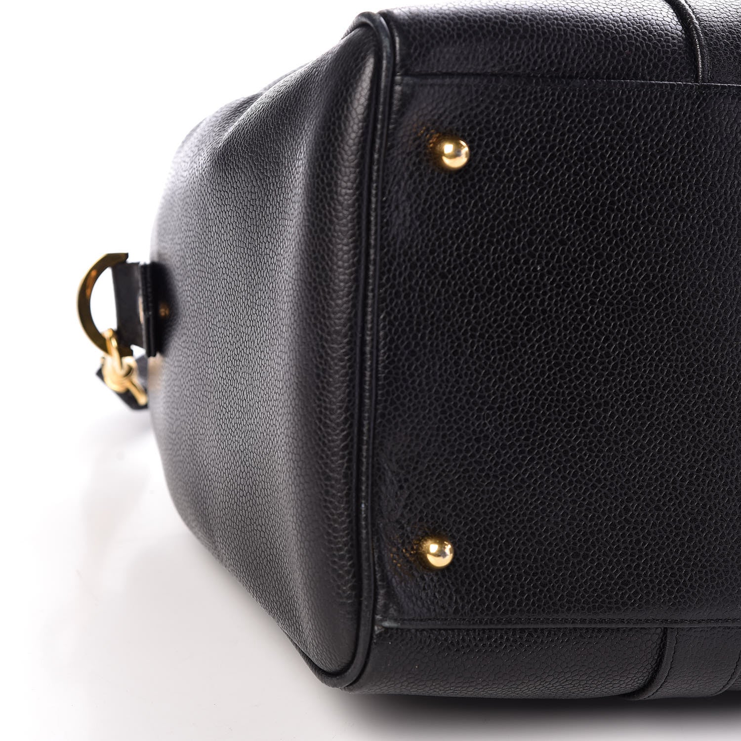 Chanel Caviar Timeless CC Duffel Bag Black 9 of 13