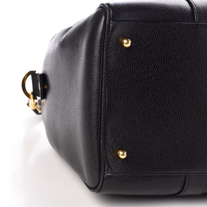 Chanel Caviar Timeless CC Duffel Bag Black 9 of 13