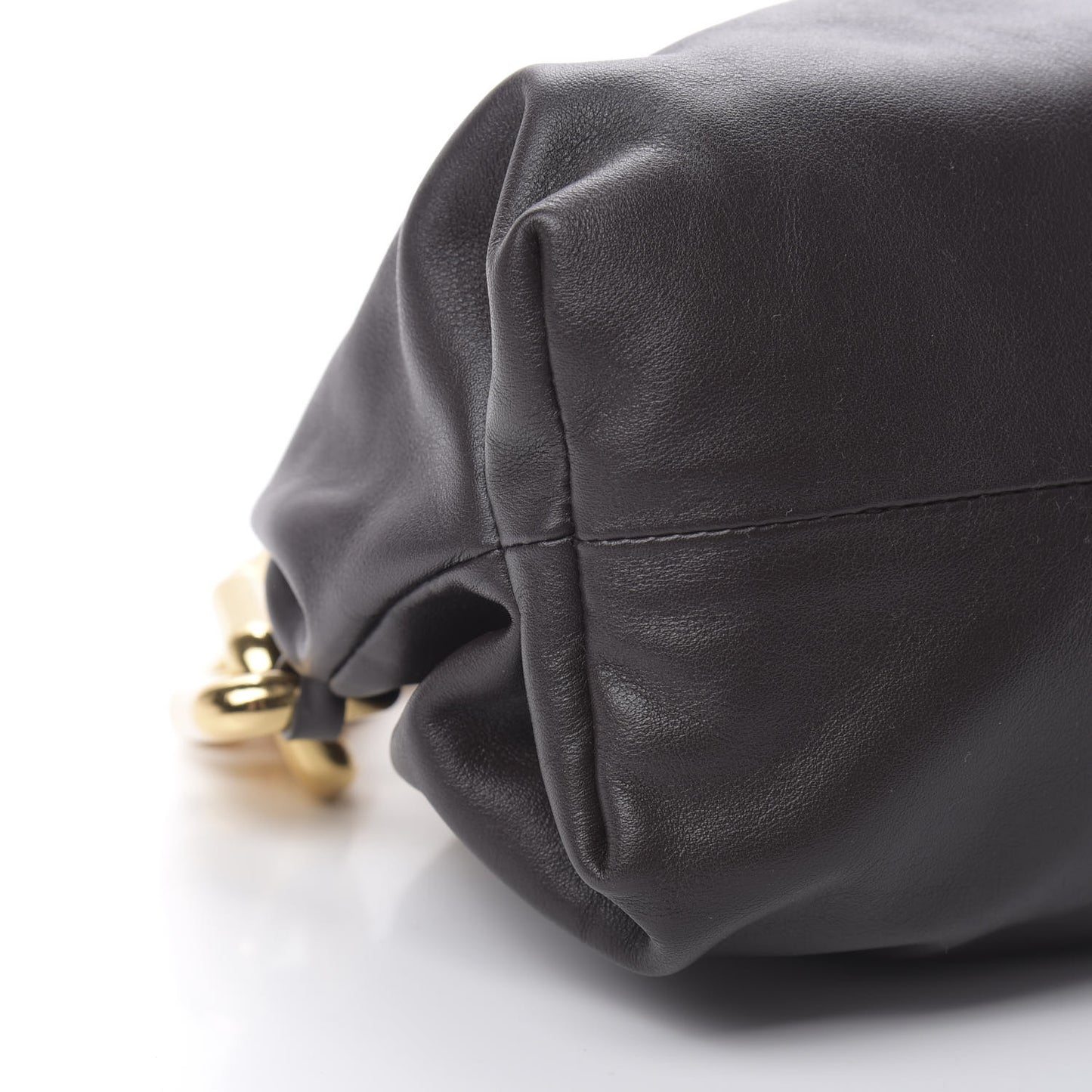 Calfskin The Pouch Chain Ebano
