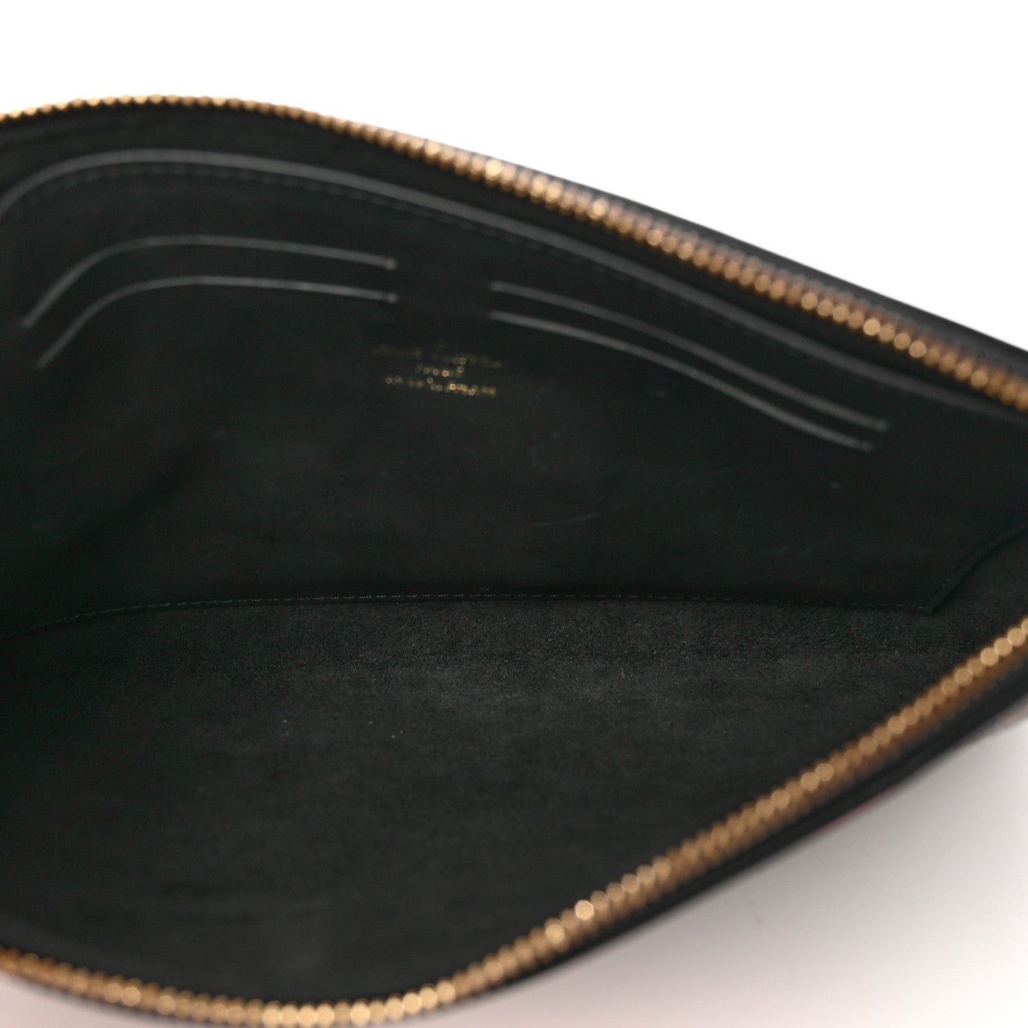 Louis Vuitton Monogram Tuileries Pochette Red 5 of 6
