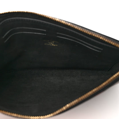 Louis Vuitton Monogram Tuileries Pochette Red 5 of 6