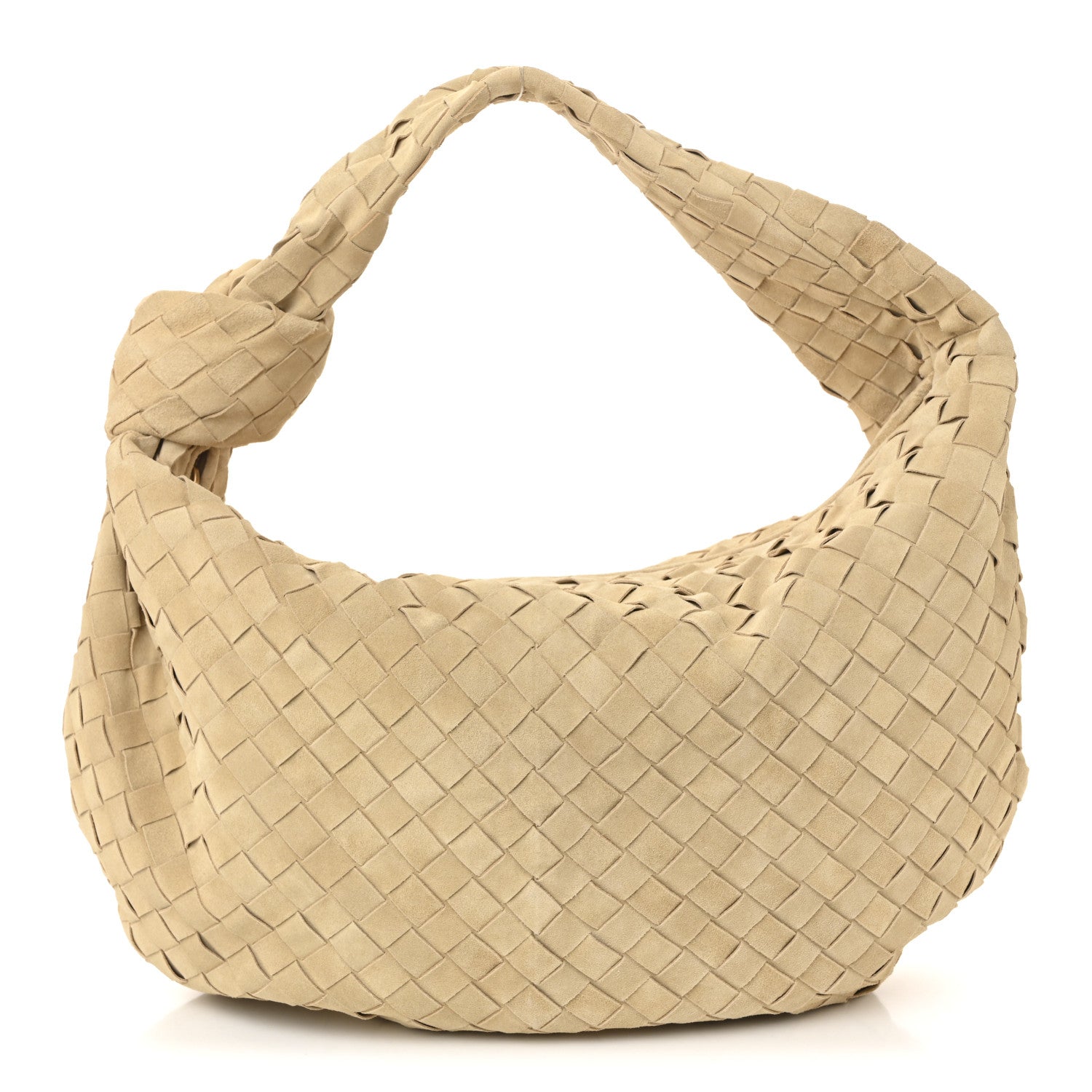 Bottega Veneta Suede Intrecciato Small Jodie Sand 1 of 10