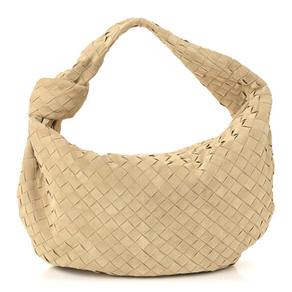 Bottega Veneta Suede Intrecciato Small Jodie Sand 1 of 10