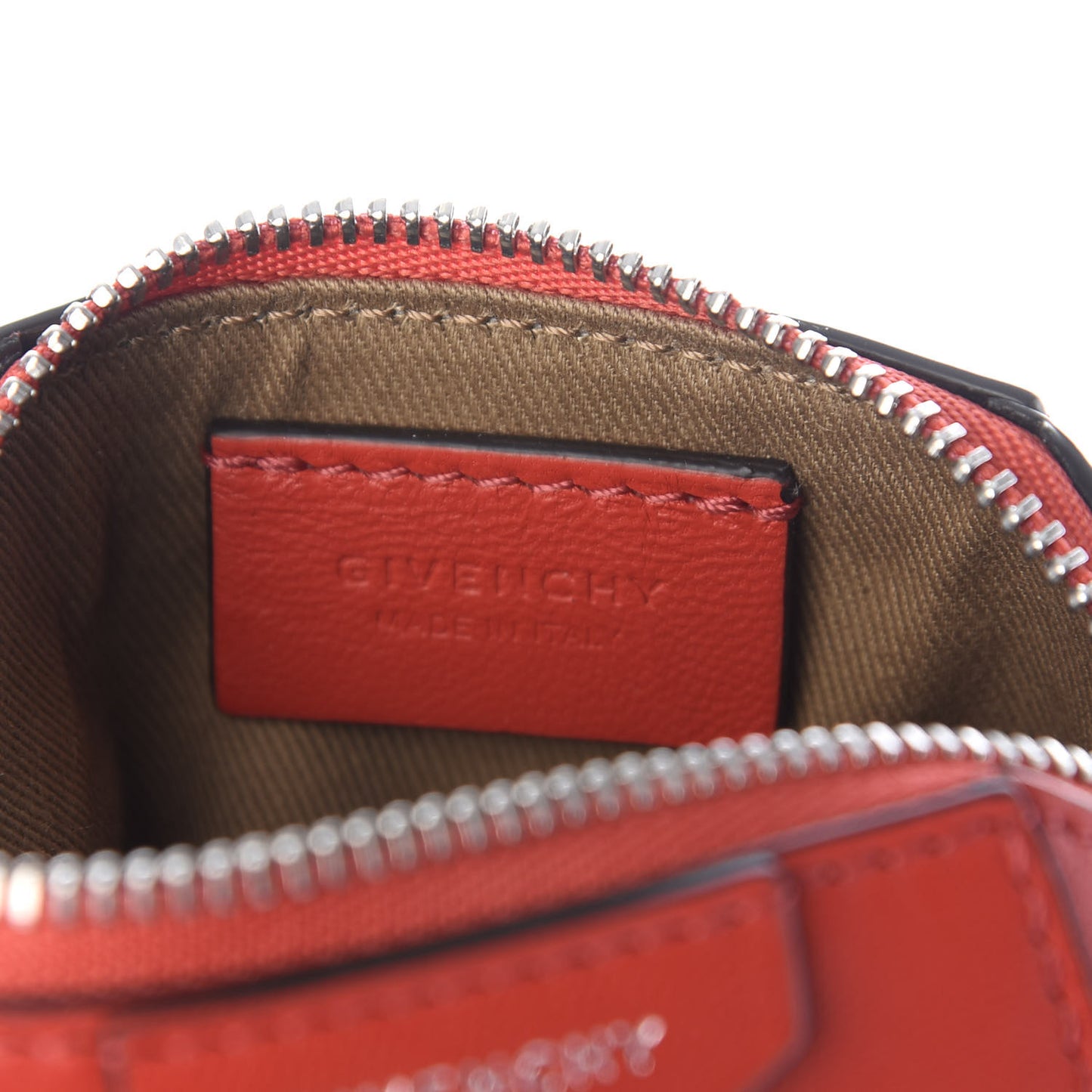 Lambskin Baby Antigona Red