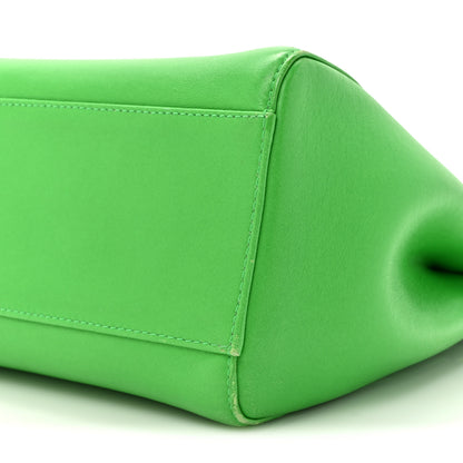 Fendi Nappa Mini Peekaboo Iconic Satchel Tomatillo 9 of 16