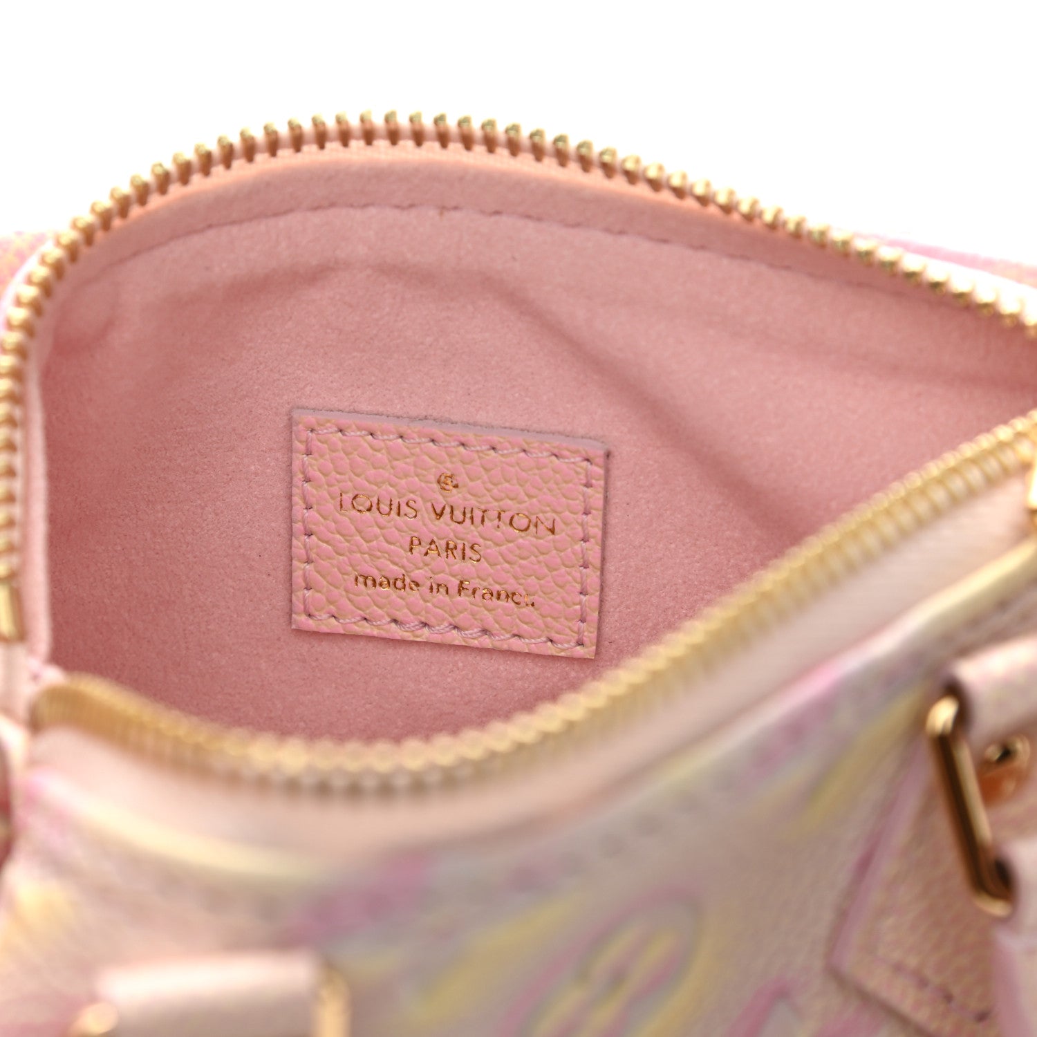 Louis Vuitton Empreinte Monogram Summer Stardust Nano Speedy Pink 6 of 9