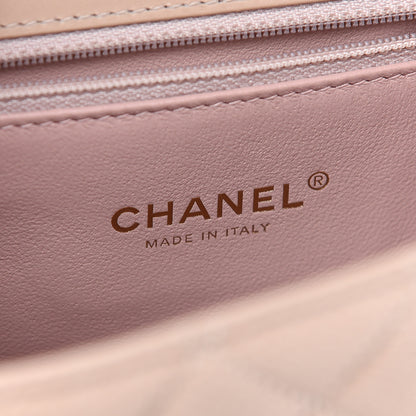Chanel Caviar Quilted Medium CC Filigree Flap Beige 6 of 10