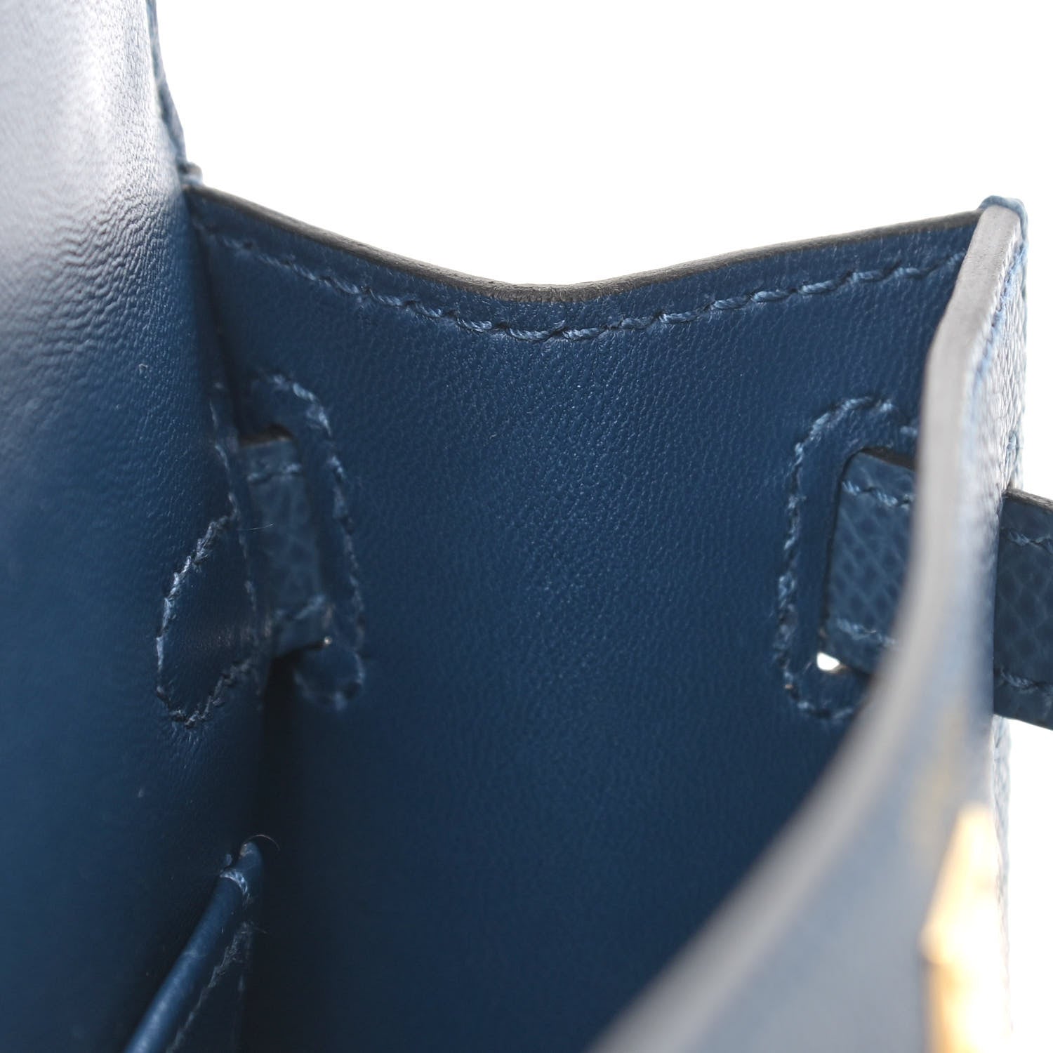 Hermes Epsom Mini Kelly Sellier 20 Deep Blue 18 of 35