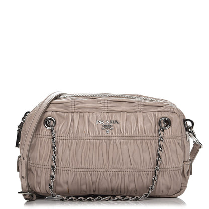 Prada Nappa Gaufre Crossbody Pomice 1 of 10
