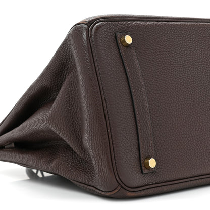 Hermes Togo BIRKIN 35 Chocolate 9 of 19