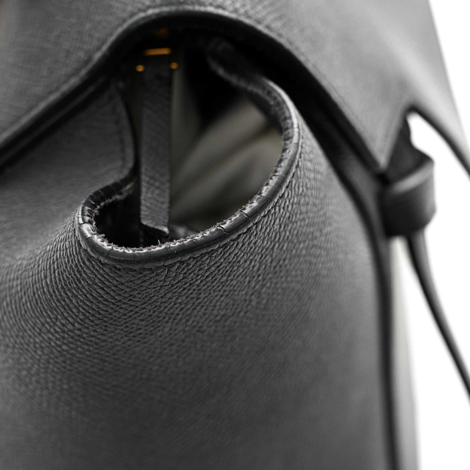 Celine Grained Calfskin Mini Belt Bag Black 12 of 14