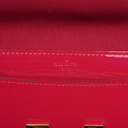 Louis Vuitton Patent Neo Sobe Louise Evening Clutch Rose Indien 6 of 7