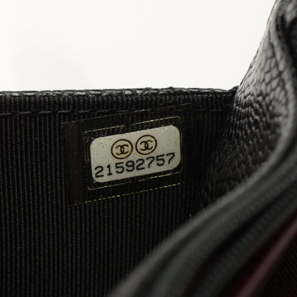 Chanel Caviar Quilted Wallet On Chain WOC Black 9 of 9