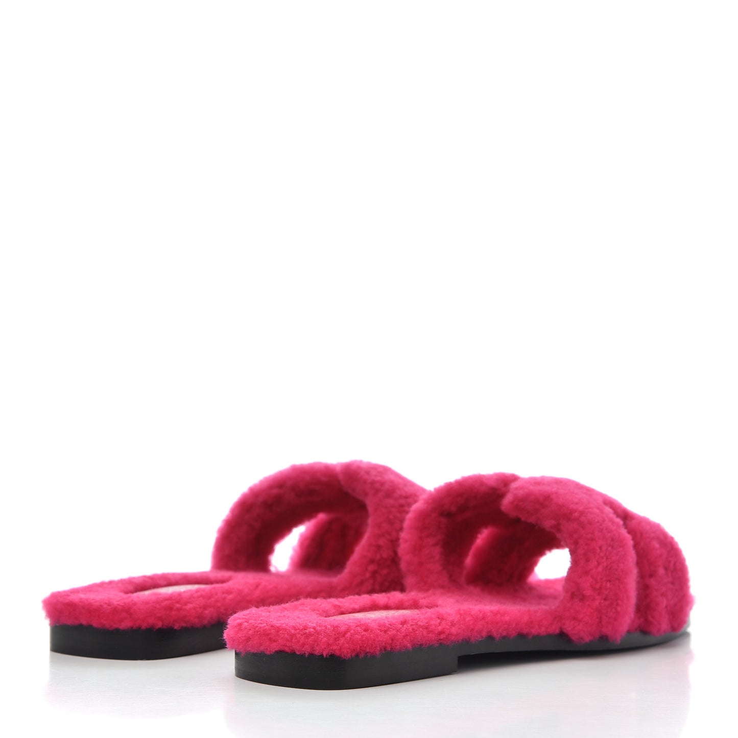 Woolskin Oran Sandals 38 Rose Fuchsia
