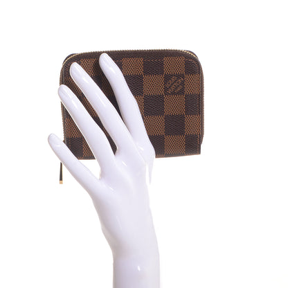 Louis Vuitton Damier Ebene Zippy Coin Purse 2 of 7