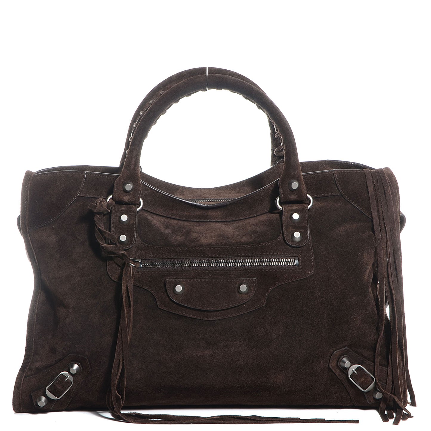 Baby Daim Suede City Dark Brown