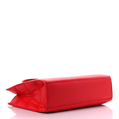 Telfar Nylon Medium Puff Shopping Bag Red 3 of 7