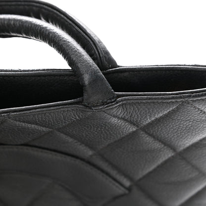 Chanel Caviar Quilted Medallion Tote Black 12 of 20