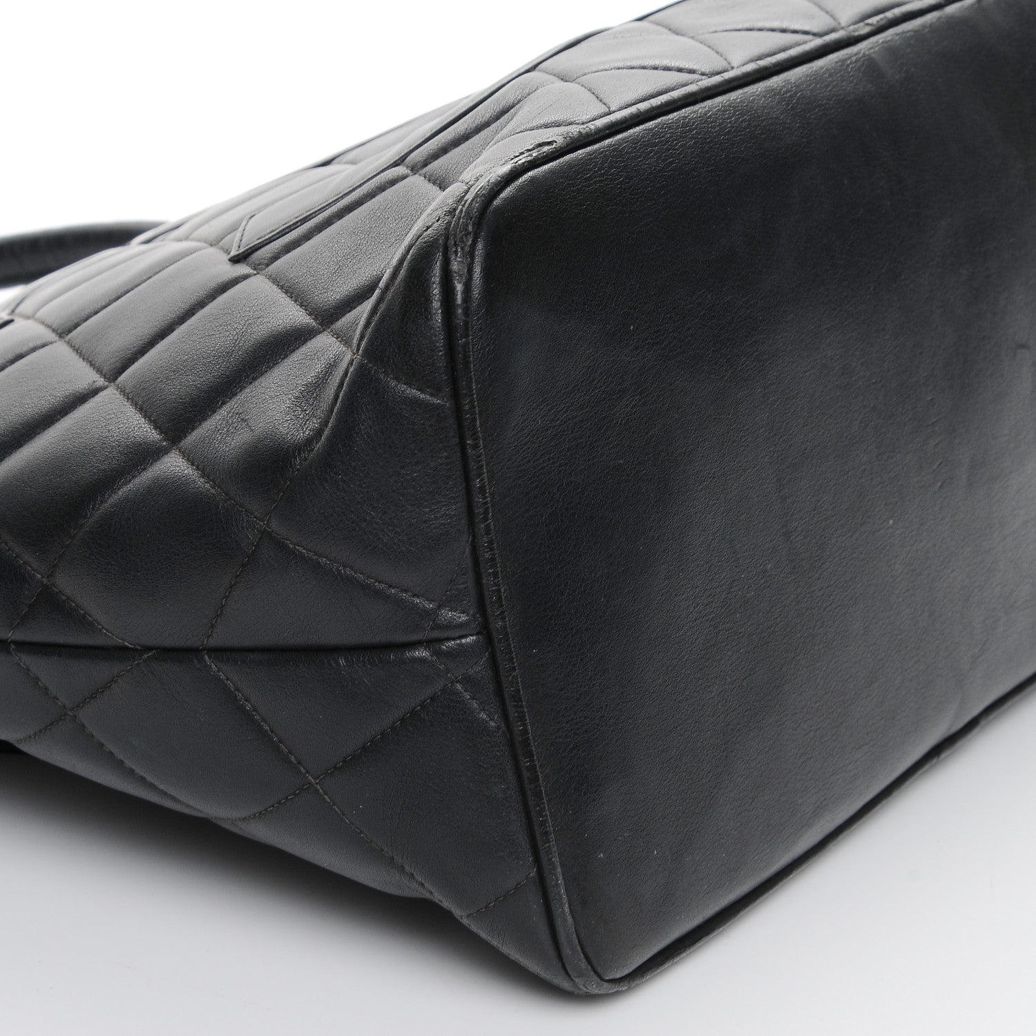Chanel Lambskin Quilted Medallion Tote Black 13 of 15