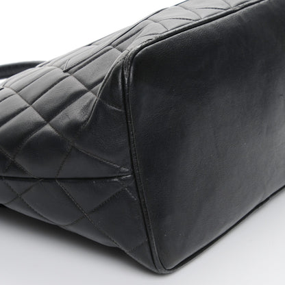 Chanel Lambskin Quilted Medallion Tote Black 13 of 15
