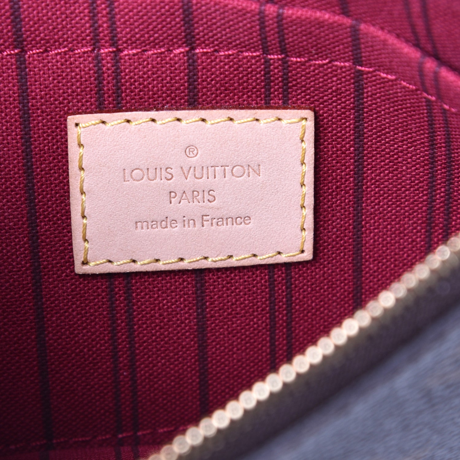Louis Vuitton Monogram Neverfull PM Pochette Pivoine 6 of 10