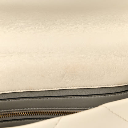Valentino Garavani Nappa Medium Roman Stud Shoulder Bag Ivory 10 of 11