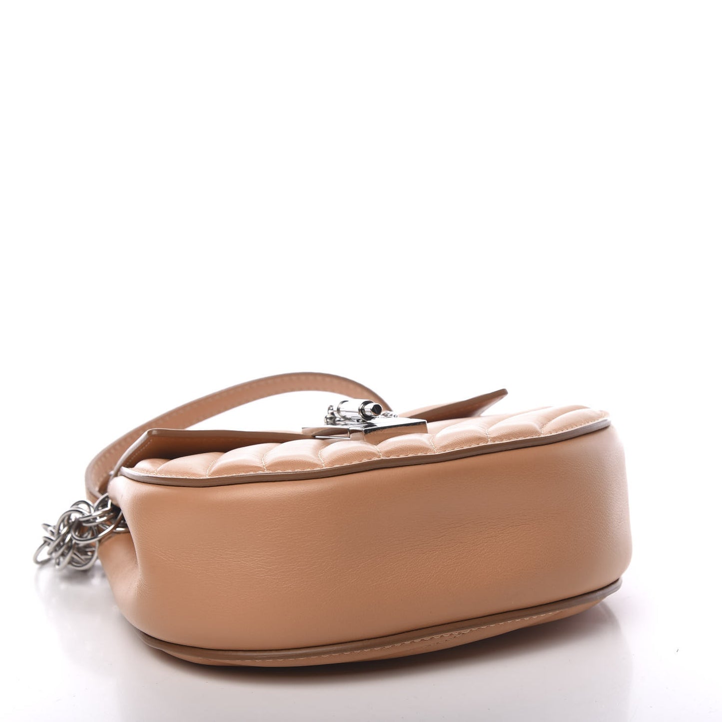 Calfskin Quilted Mini Drew Bijou Shoulder Bag Blushy Pink