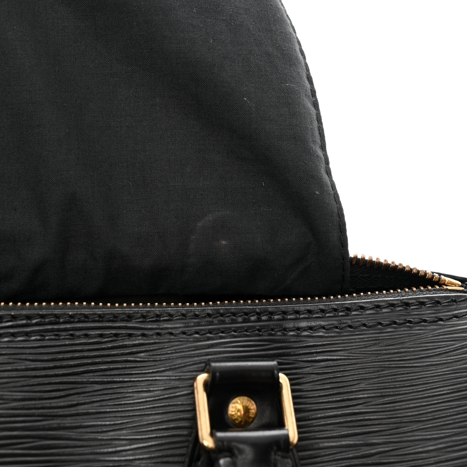 Louis Vuitton Epi Speedy 25 Black 11 of 14